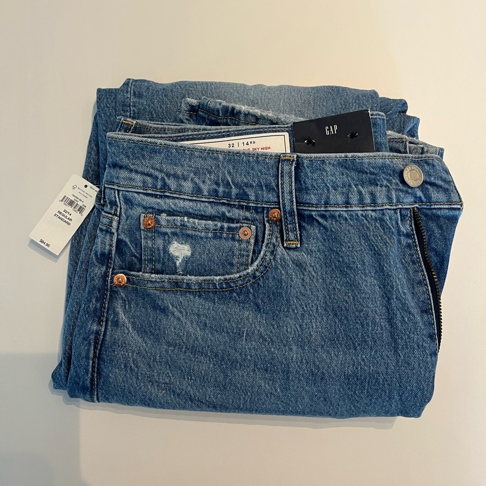 CCO LOW PRICE!! Gap Cheeky straight sky high jeans BNWT